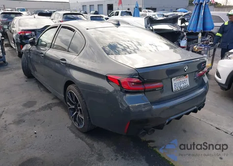 2021 BMW M5 from USA, damaged, VIN WBS83CH02MCF93537
